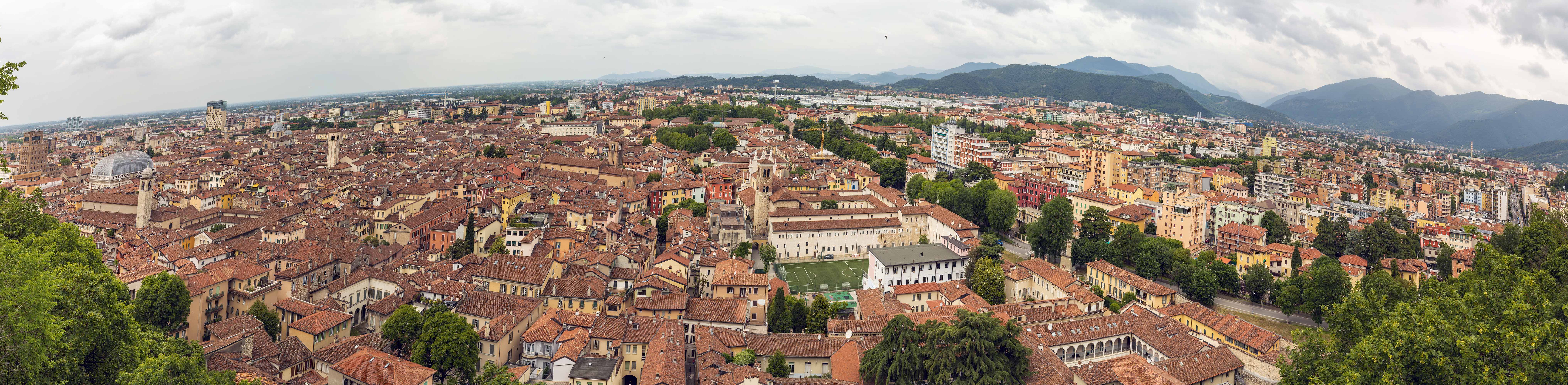 Brescia - Panorama von Brescia